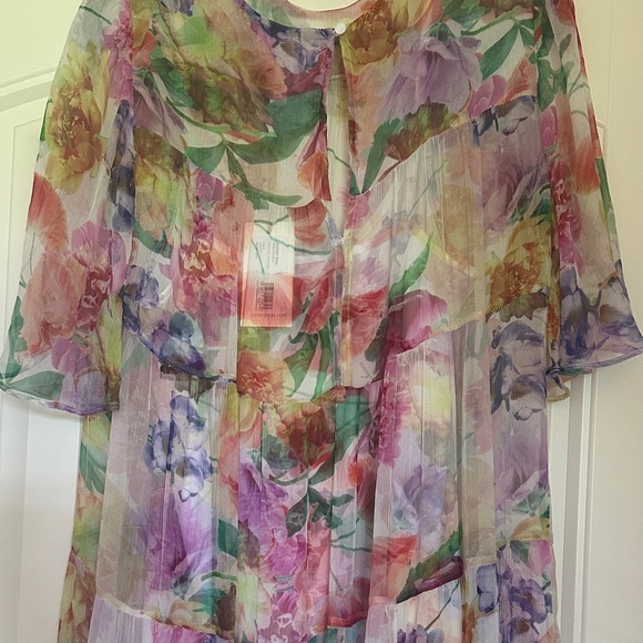 Johnny Was Vibrant Floral Maxi Dress - Picture 5 of 12